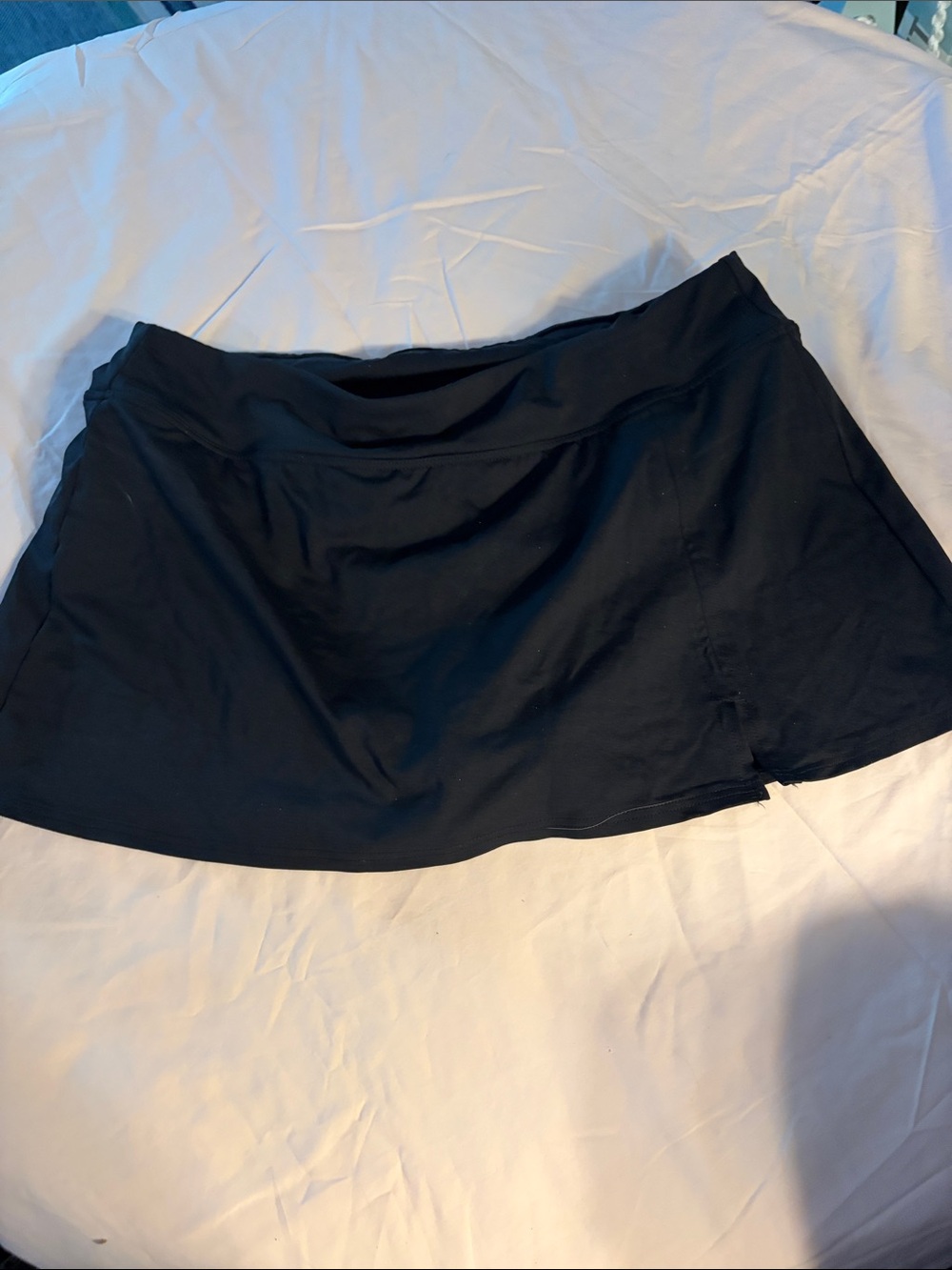 Women's Black swim  Skort - Classic Athletic Style
